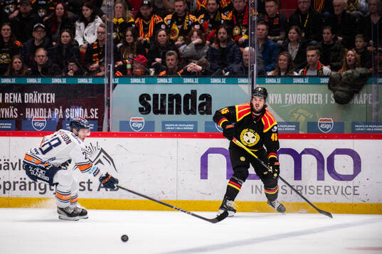 Växjös Hugo Gustafsson och Brynäs Charles-Édouard