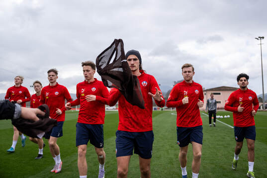 Bläddra bland fler bilder av Fotboll, Superettan, Helsingborg, Träningsläger, dag 1