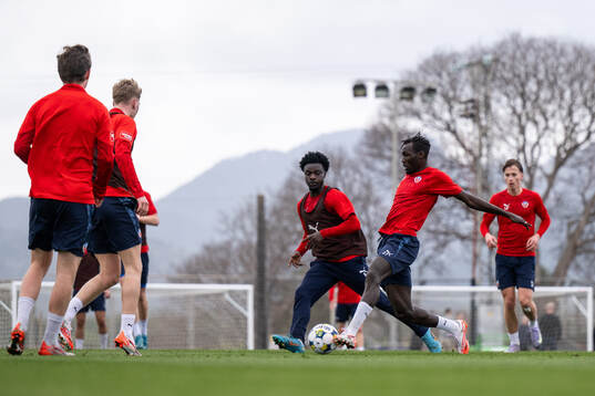Samuel Asoma och Ebrima Bajo