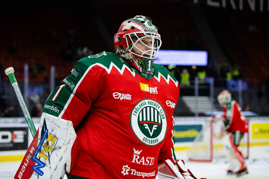 Frölundas målvakt Lars Johansson