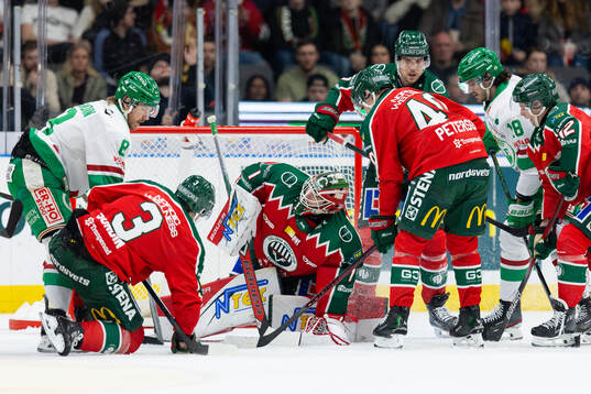 Frölundas målvakt Lars Johansson