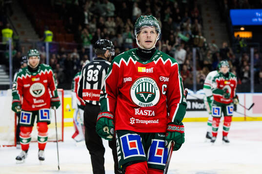 Frölundas Max Friberg deppar