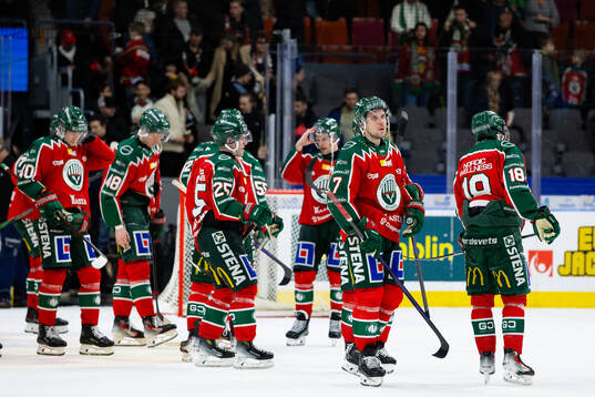 Frölundas spelare deppar
