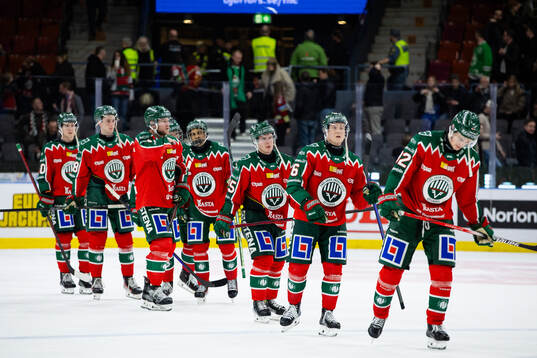 Frölundas spelare deppar