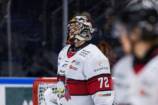 Malmö Redhawks målvakt Daniel Marmenlind