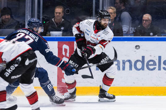 Linköpings William Worge Kreu och Malmö Redhawks Robin