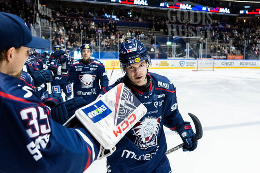 Linköpings Lance Bouma jublar