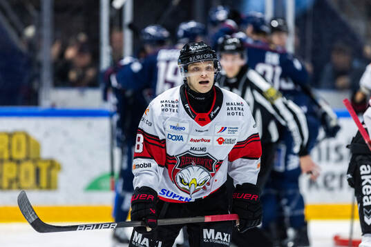 Malmö Redhawks Johan Olofsson deppar