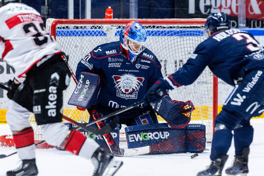 Linköpings målvakt Jesper Myrenberg