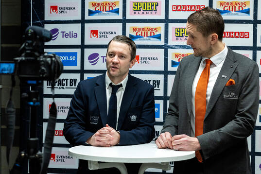 Linköpings assisterande tränare Pär Arlbrandt och Malmö