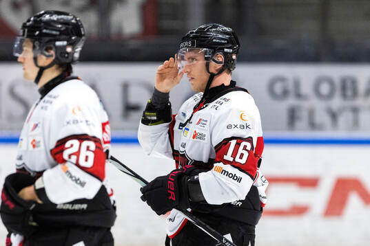 Malmö Redhawks Matias Lassen deppar