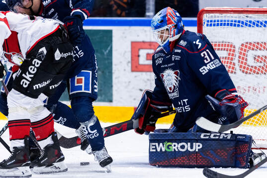 Linköpings målvakt Jesper Myrenberg