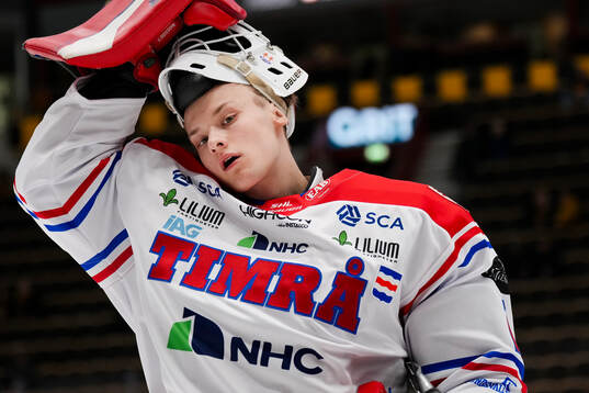Timrås målvakt Max Larsson