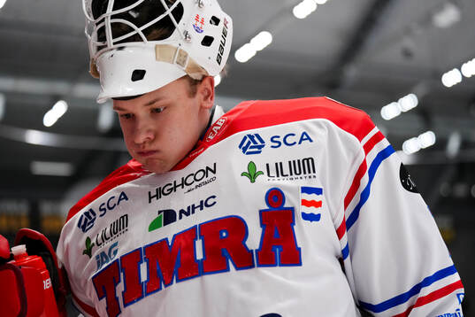 Timrås målvakt Max Larsson