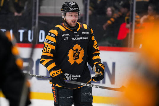 Skellefteås Oskar Nilsson deppar