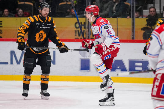 Timrås Linus Eriksson jublar