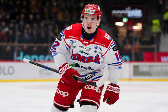 Timrås Linus Eriksson jublar