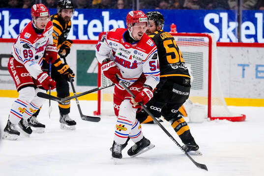 Timrås Jonathan Dahlén och Skellefteås Arvid Lundberg