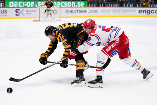 Skellefteås Arvid Lundberg och Timrås Anton Wedin