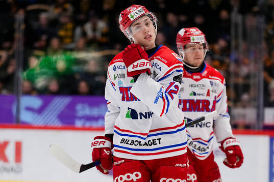 Timrås Linus Eriksson får matchstraff