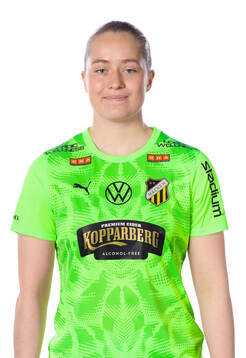 Häckens målvakt Fanney Birkisdóttir