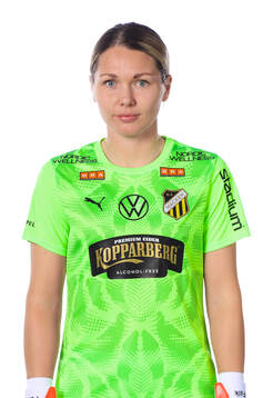 Häckens målvakt Jennifer Falk