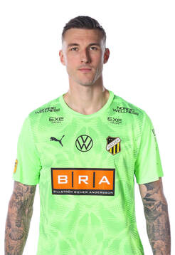 Häckens målvakt Andreas Linde