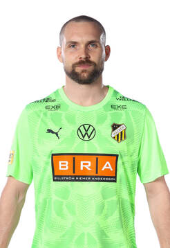 Häckens målvakt Oscar Jansson