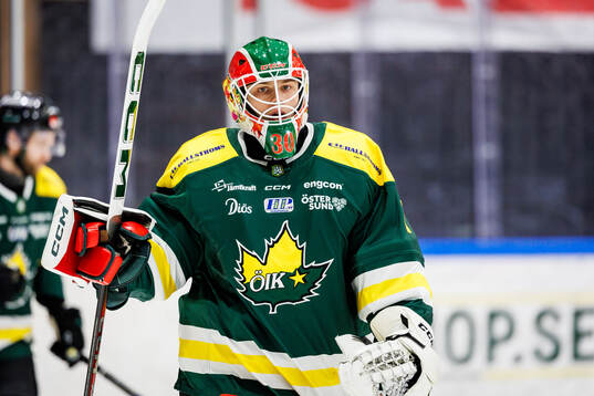 Östersunds målvakt Carl Lidö