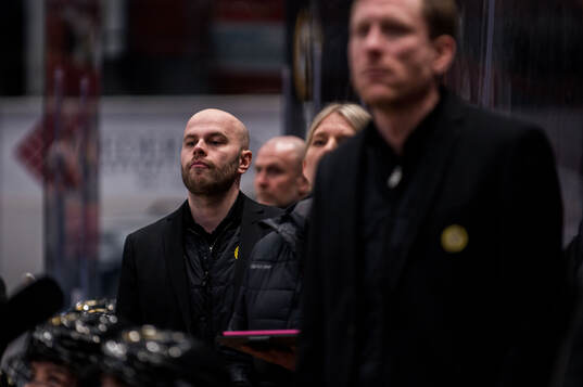 Brynäs tränare Filip Eriksson