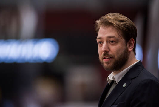 Frölundas assisterande tränare Marcus Anselm