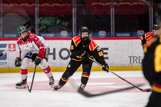 Brynäs Tilde Sundnäs Grillfors och Frölundas Sanni