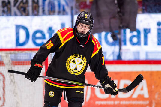 Brynäs Maude Poulin-Labelle deppar