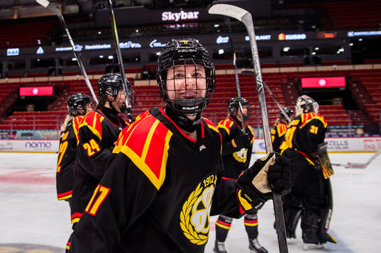 Brynäs Taylor Baker jublar