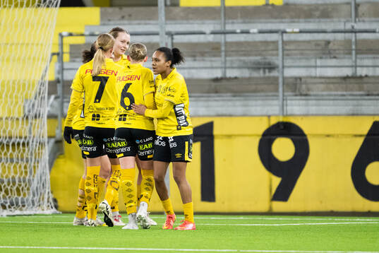 Elfsborgs spelare jublar