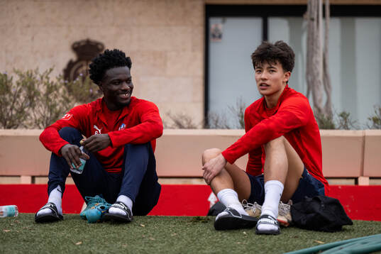Samuel Asoma och Max Bjurström