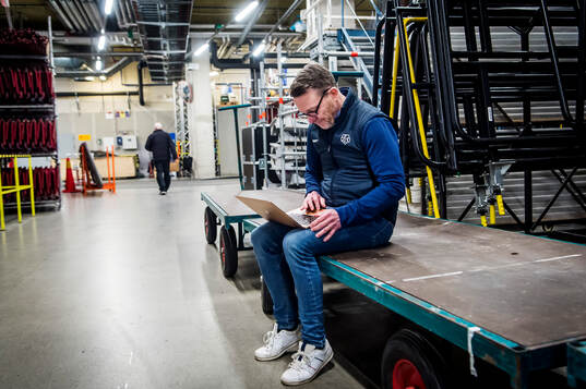 Leksands avstängda tränare Charles Berglund på plats i