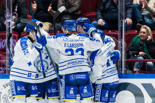 Leksands Anton Johansson jublar