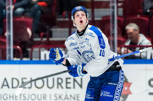 Leksands Anton Johansson jublar