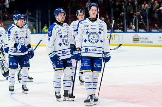 Leksands spelare deppar