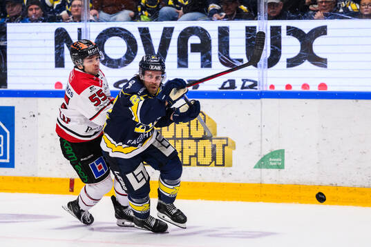 Örebros David Quenneville och HV71s Mattias Tedenby