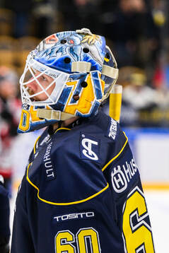 HV71s målvakt Hugo Alnefelt