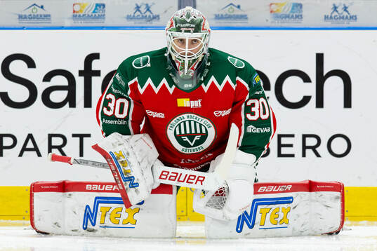 Frölundas målvakt Tobias Normann