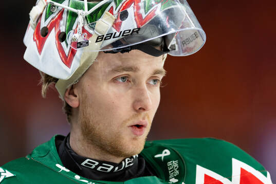 Frölundas målvakt Tobias Normann