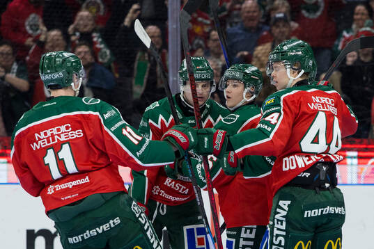 Frölundas Filip Cederqvist jublar