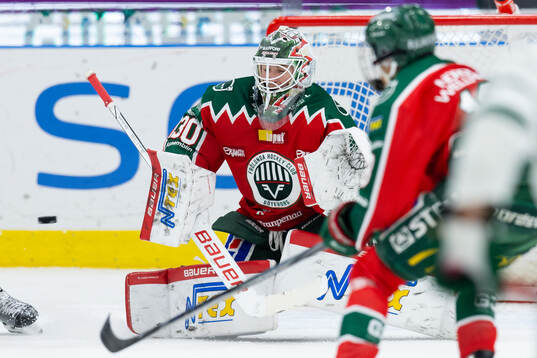 Frölundas målvakt Tobias Normann