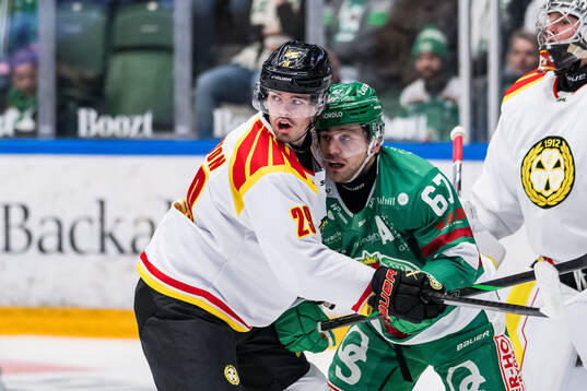 Brynäs Johannes Kinnvall och Rögles Leon Bristedt