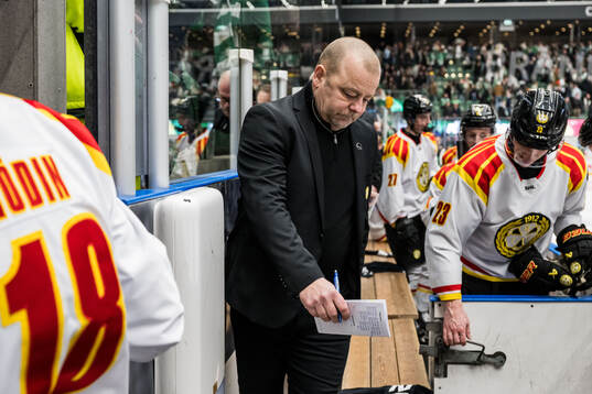 Brynäs tränare Niklas Gällstedt