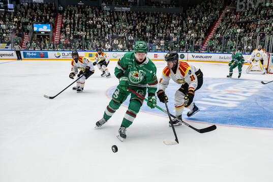 Rögles Anton Bengtsson och Brynäs Linus Ölund