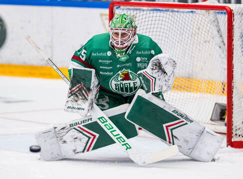 Rögles målvakt Arvid Holm